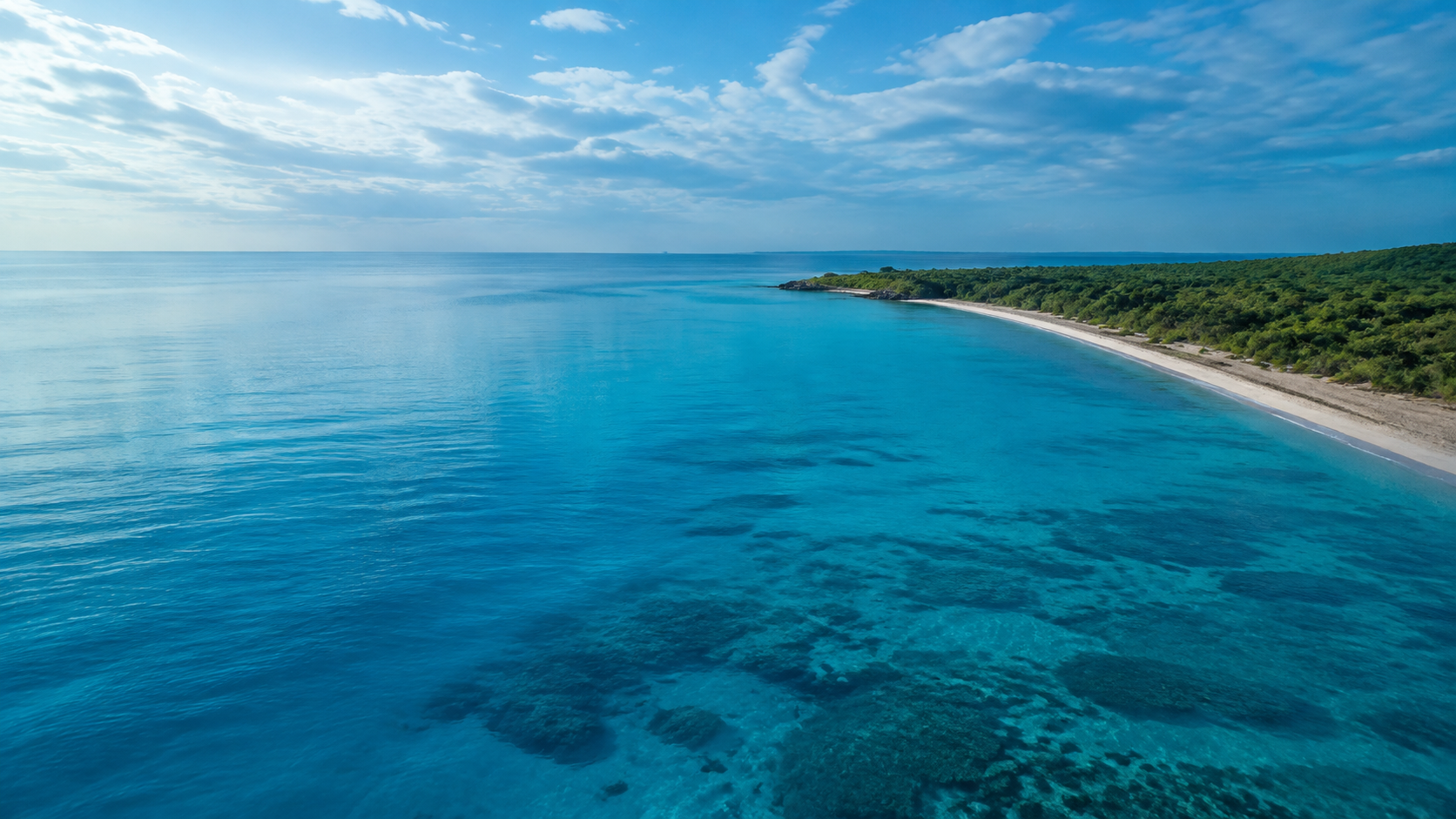 Survol de l’océan Indien en direction de Madagascar